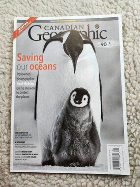 Canadian Geographic Magazine Jan/Feb 2020 Saving Our Oceans Penguins Cover